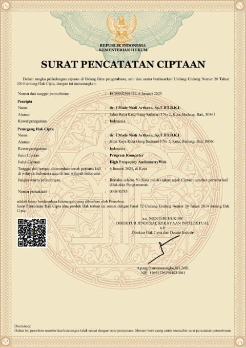 audiometry, hearing test, android application, treatment